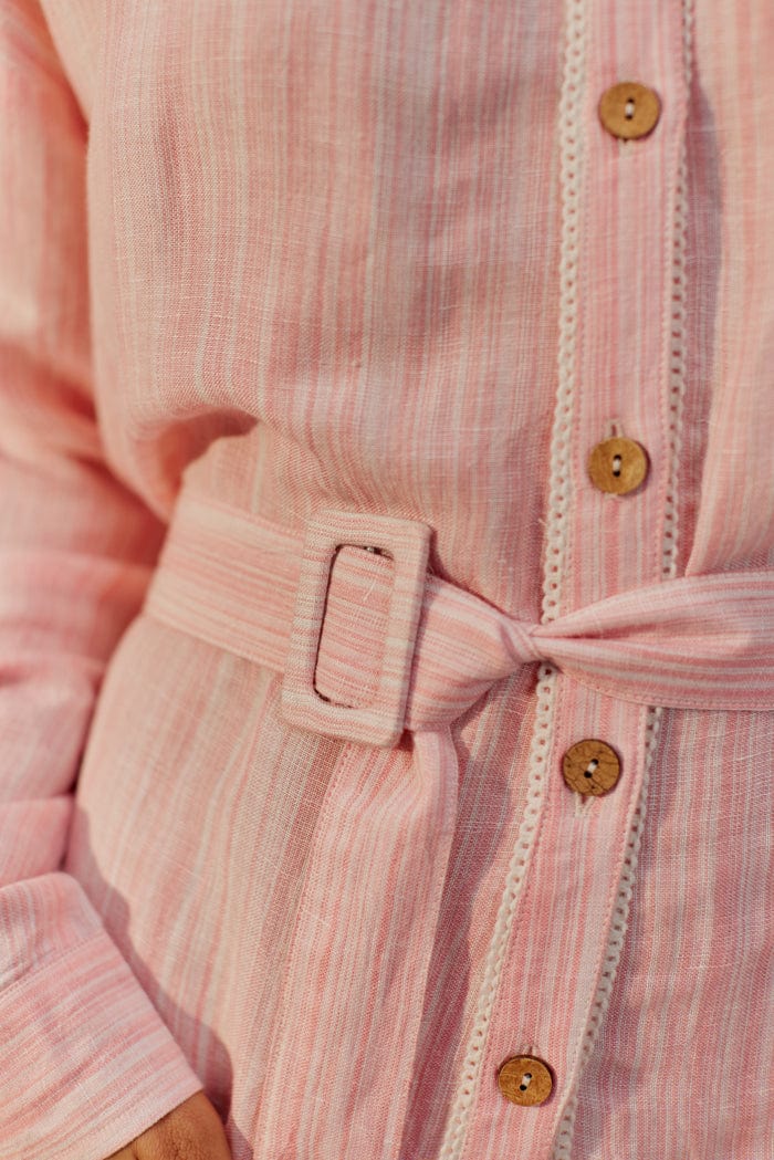 CORAL WRAP AROUND BELT