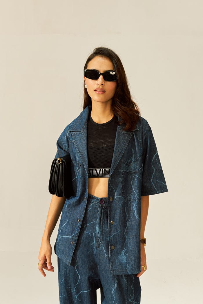 DEBB FEMME CO-ORD SET SPACELINES