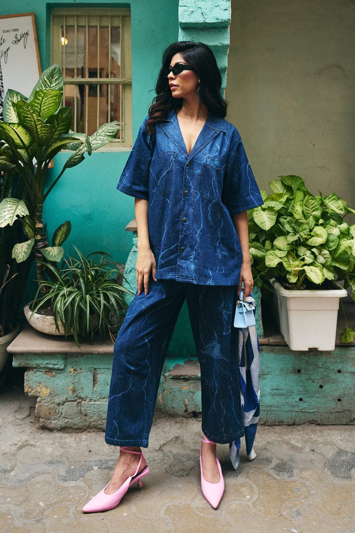 DEBB FEMME CO-ORD SET SPACELINES