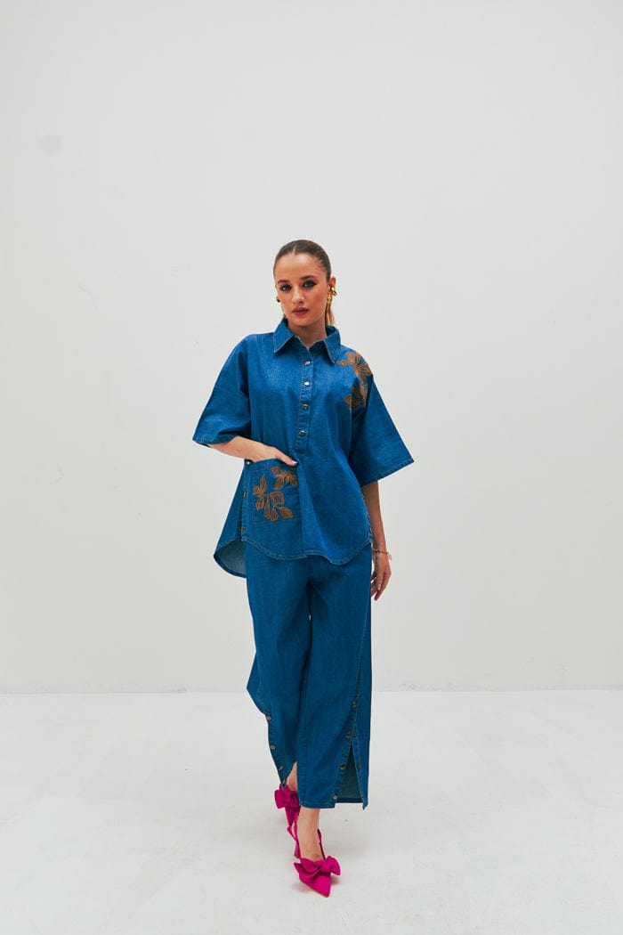 DOLLA FLORA CO-ORD SET SPACELINES