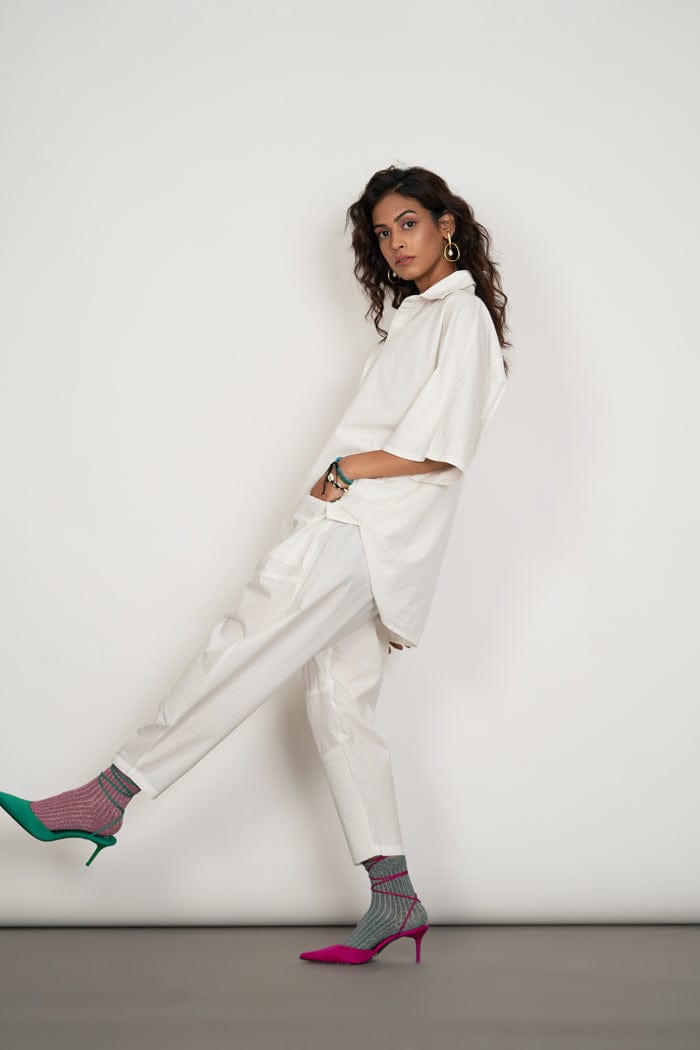 IKIGAI WHITE CO-ORD SET