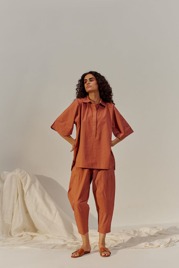 IKIGAI BRICK DUST CO-ORD SET