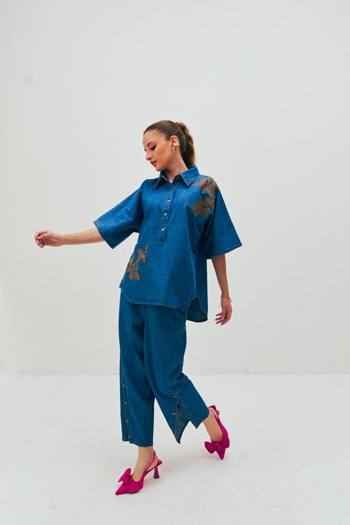 DOLLA FLORA CO-ORD SET SPACELINES