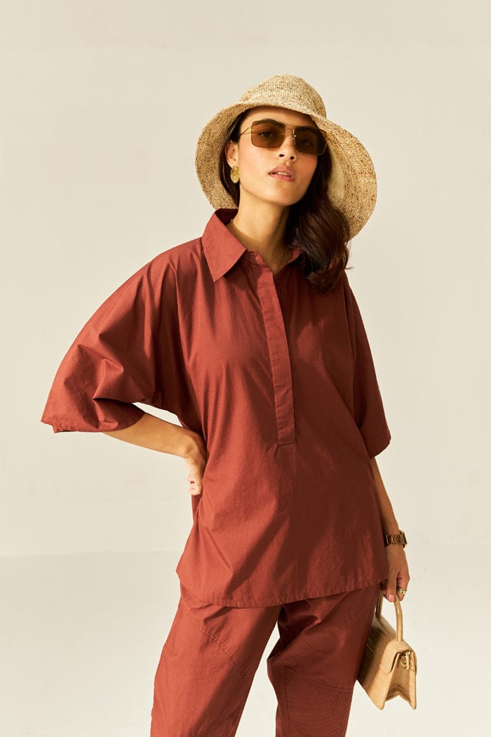 IKIGAI DOWNTOWN CO-ORD SET SPACELINES