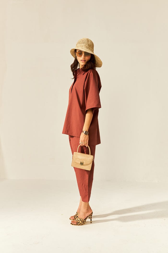 IKIGAI DOWNTOWN CO-ORD SET SPACELINES