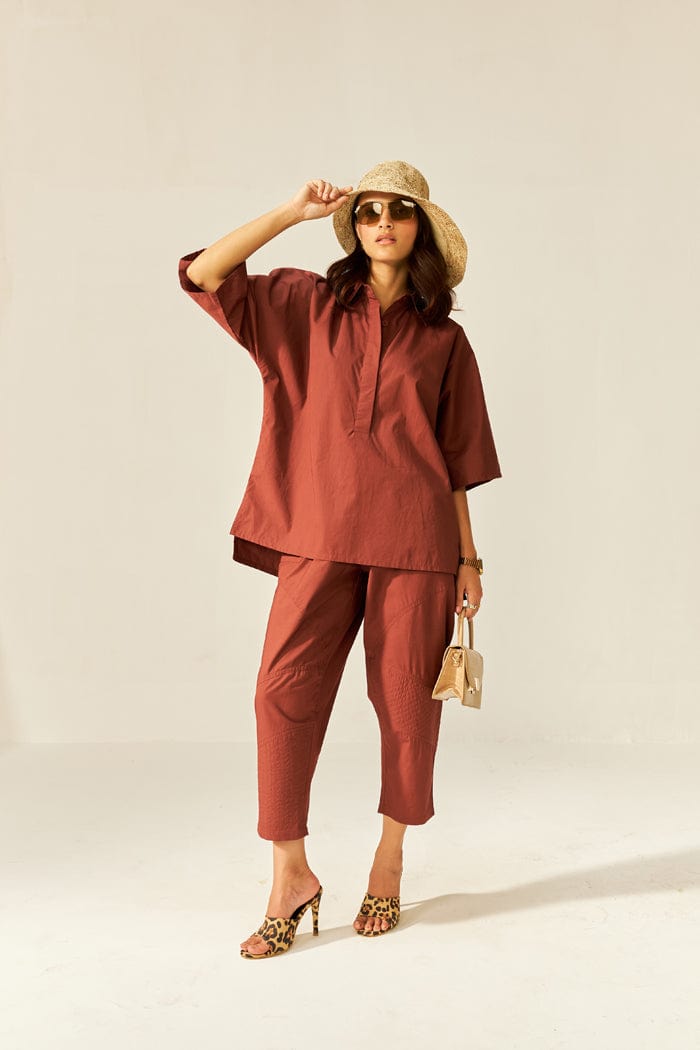 IKIGAI DOWNTOWN CO-ORD SET SPACELINES