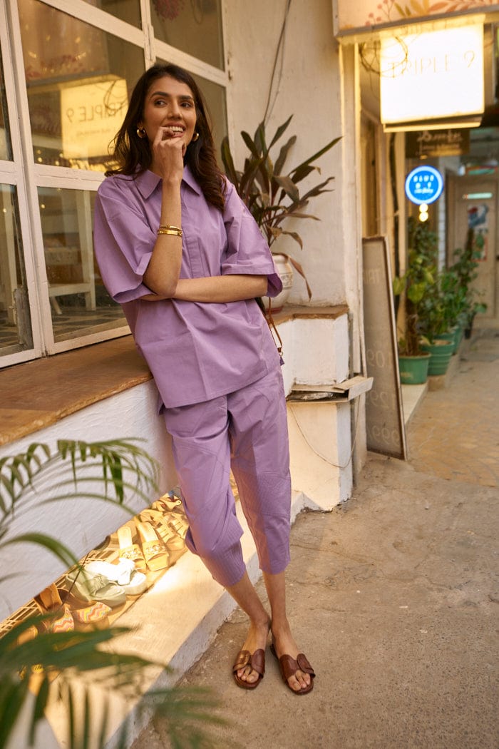 IKIGAI ORCHID CO-ORD SET SPACELINES