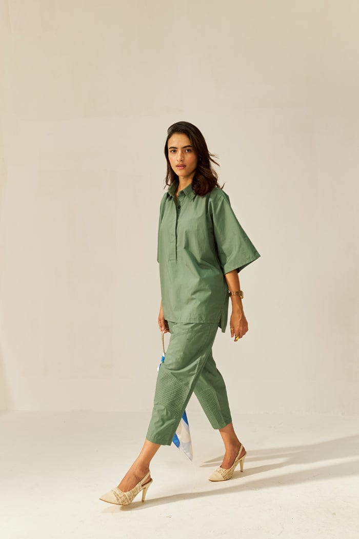 IKIGAI SEA SPRAY CO-ORD SET SPACELINES
