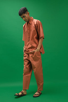 IKIGAI BRICK DUST MENS' CO-ORD SET